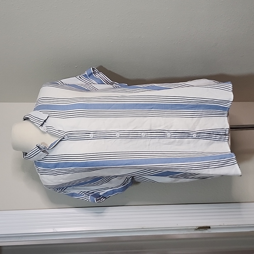 Beach Lunch Lounge Button Down Tee - image 1